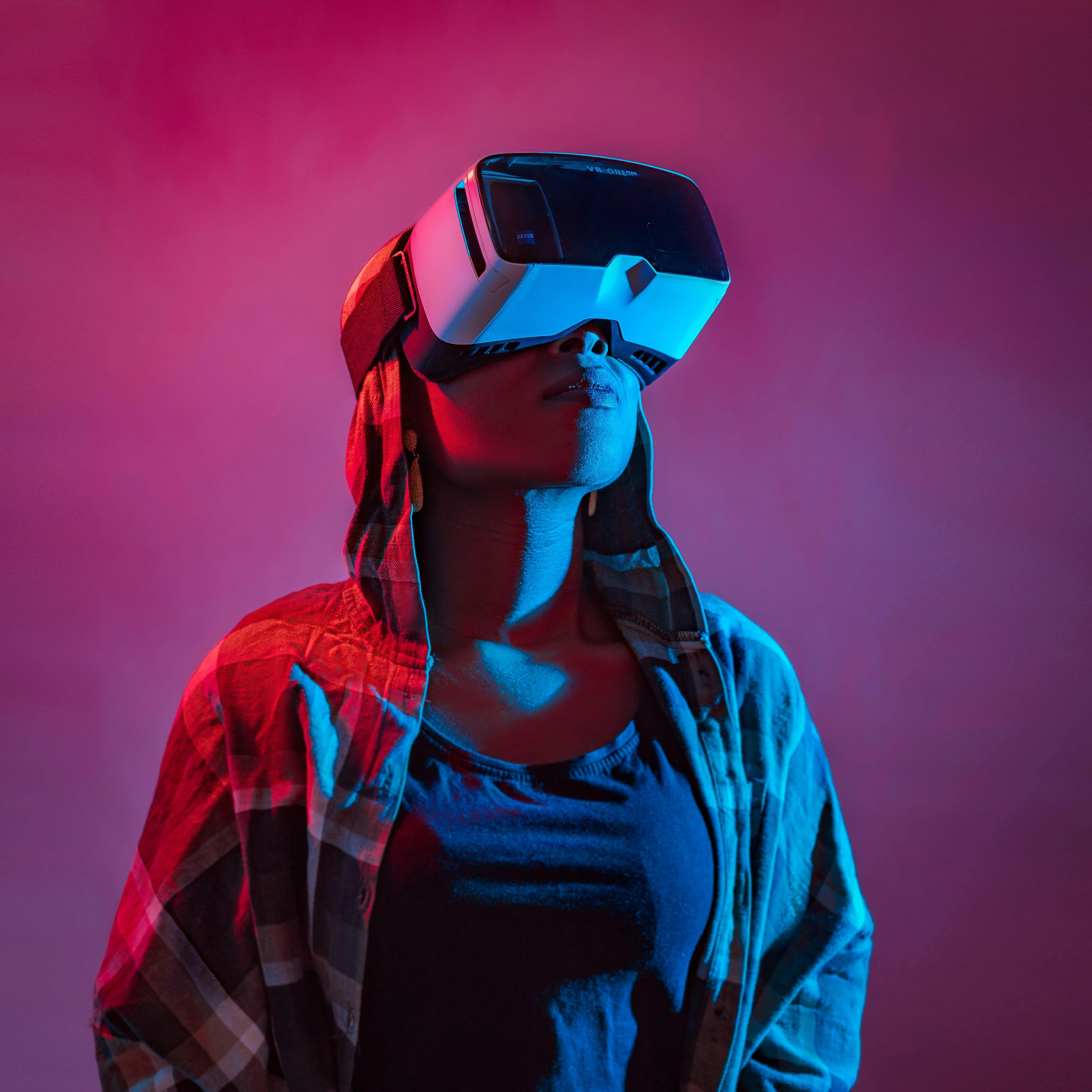 Immagine gratuita di 3d, auricolare, auricolare realtà virtuale